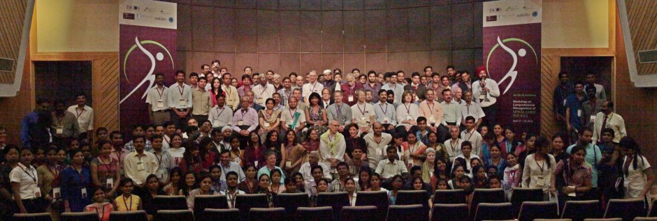 The ElearnSCI project team in New Delhi